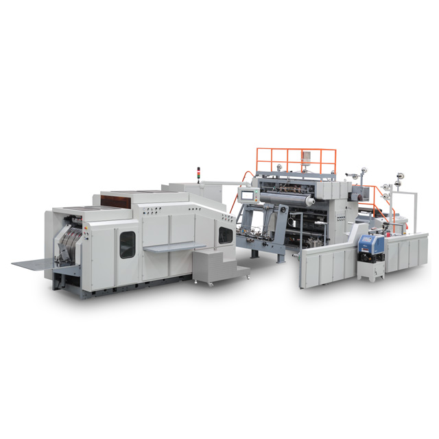 LQ-F13T/18T Fully Automatic Roll Fed Twisted Handle Paper Bag Machines