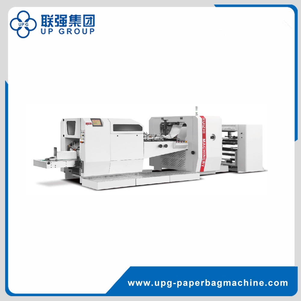 Full Auto High Speed Flat & Satchel Paper Bag Machine for Sale